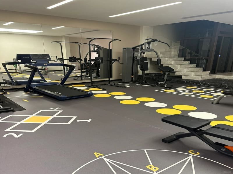 HVAC and climate control system in sports facility